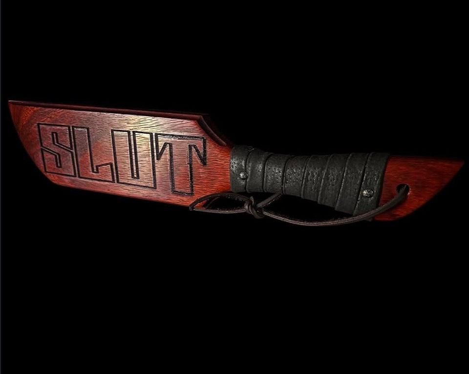 *Custom* Paduak Slut Paddle